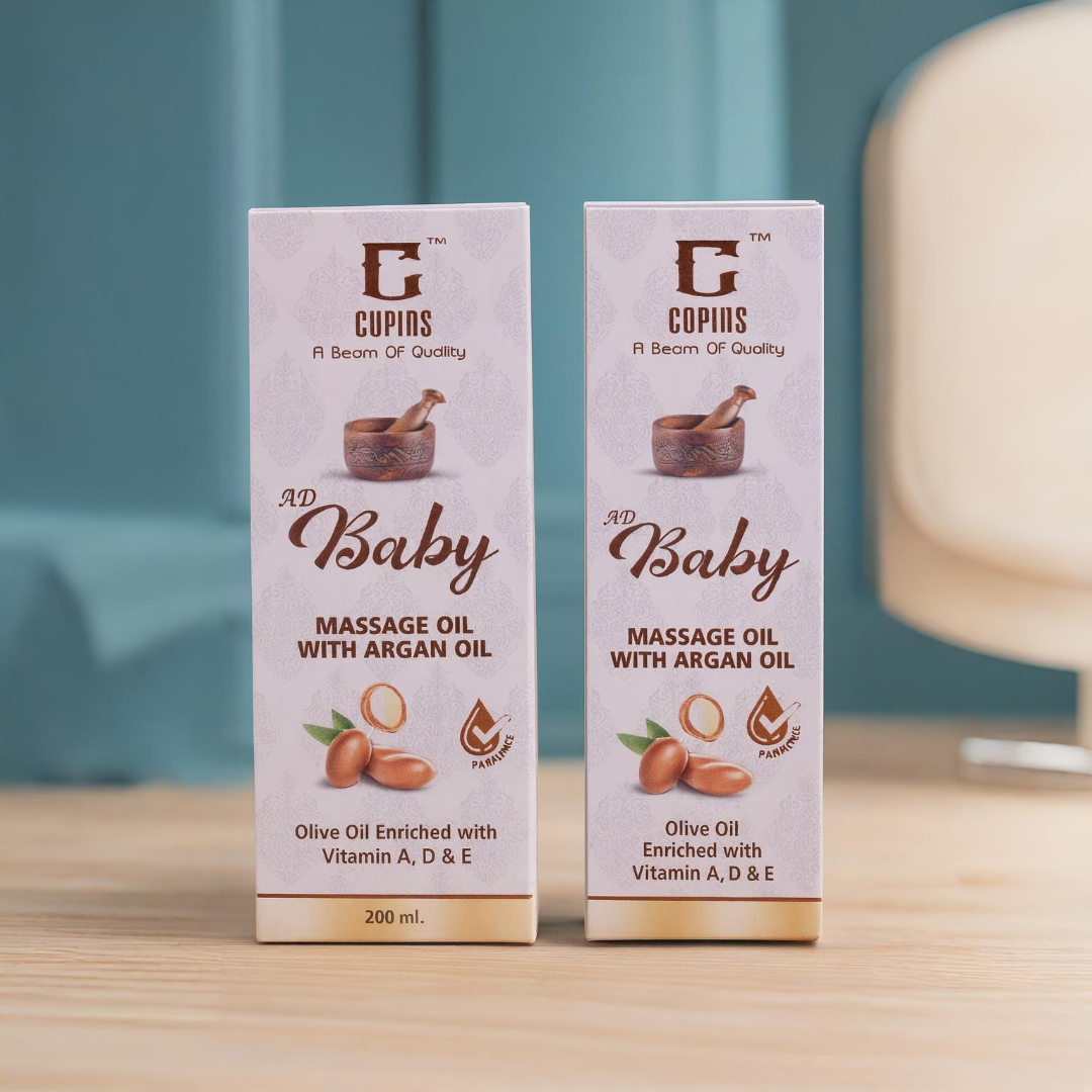 AD Baby Massage Oil with Argan Oil - Image 2